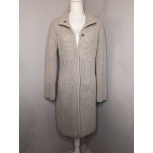 Made in Italy Bianca chunky oversized sweater knit cardigan M